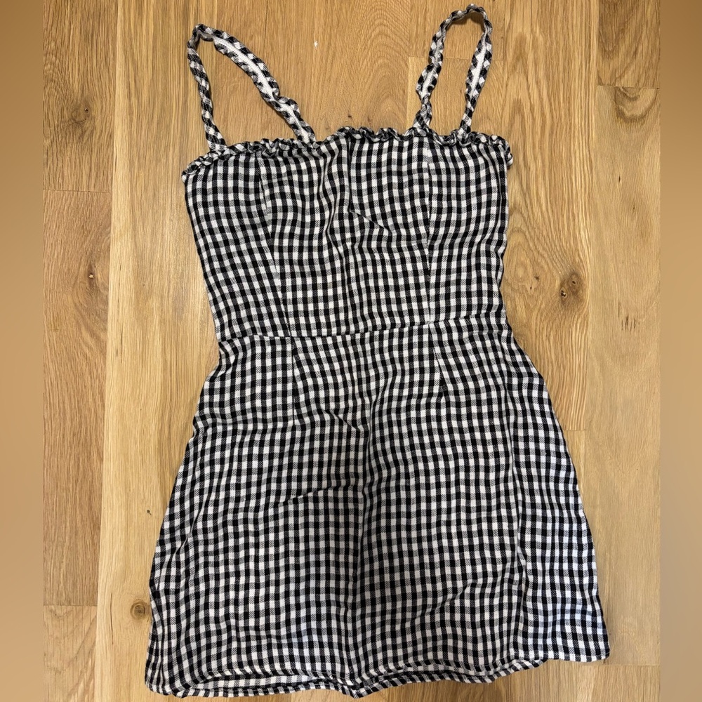 Reformation Gingham Mini Dress